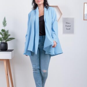 Тренч Плейно - 1 (блакитний) 2712191