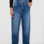 Джинси жіночі Skinny, колір синій, 244R00055