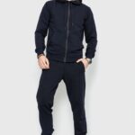 Спорт костюм чоловічий демісезонний, колір темно-синій, 241R175